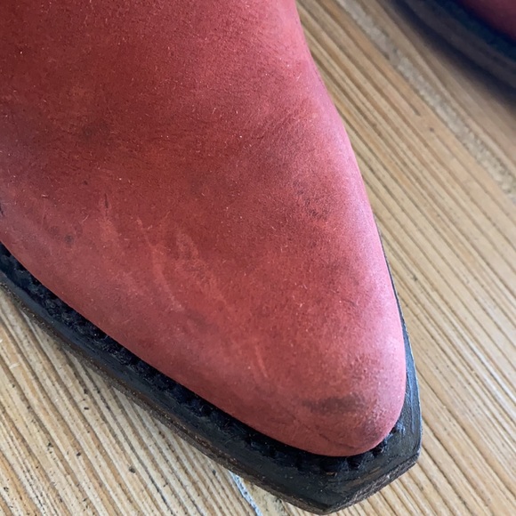 Liberty Black Vegas Fringe Boots Rojo LB71124  6 - Picture 6 of 12